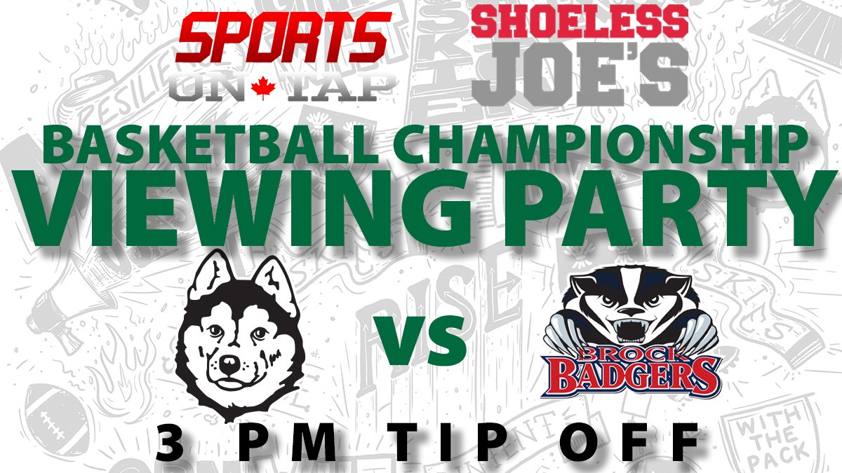 In case you haven't heard, your Huskies will be playing in the women's basketball championship game today! 

<a href="/SportsOnTap/">Sports On Tap</a> and <a href="/goShoeless/">Shoeless Joe's Sports Grill</a> will be hosting the official Huskie viewing parties where you can watch our ladies on the big stage.

#HuskiePride