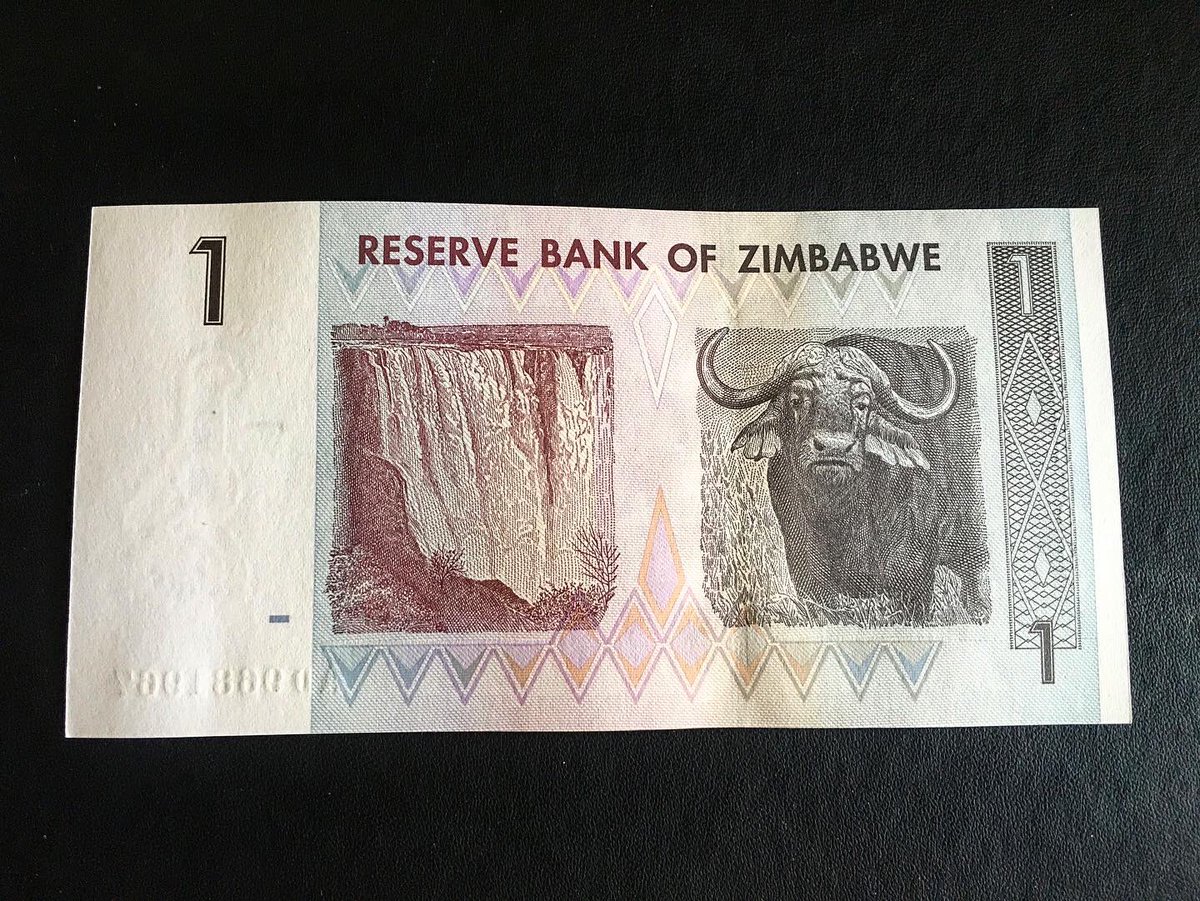 1 Dollar, 2007, Reserve Bank of Zimbabwe🇿🇼 #africa #zimbabwe #dollar #banknote #banknotes #banknotesoftheworld #banknotecollectors #bank #one #banknotescollection #banknotecollectors #collectors #collector #collection #collections #rarebanknotes #moneygram #money #hobby