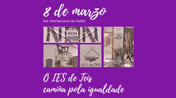 Nun día coma hoxe seguimos camiñando pola igualdade. #8M2020 #igualdade #igualdad