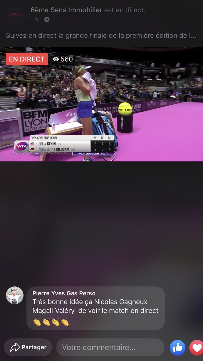Bravo à <a href="/SofiaKenin/">Sofia Kenin</a> qui mérite ce premier titre <a href="/Open6emeSensML/">Open 6e Sens - Métropole de Lyon</a> même si ce fut pas simple toute la semaine. Bravo pour cette première édition à <a href="/villedelyon/">Ville de Lyon</a> 👏👏👏👏
Rdv en 2021 pour gagner ce tournoi <a href="/CaroGarcia/">Caroline Garcia</a> ✌️