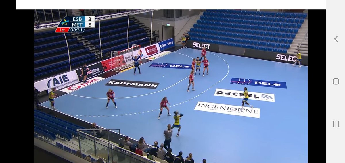 CL Esbjerg-Metz zonder publiek.