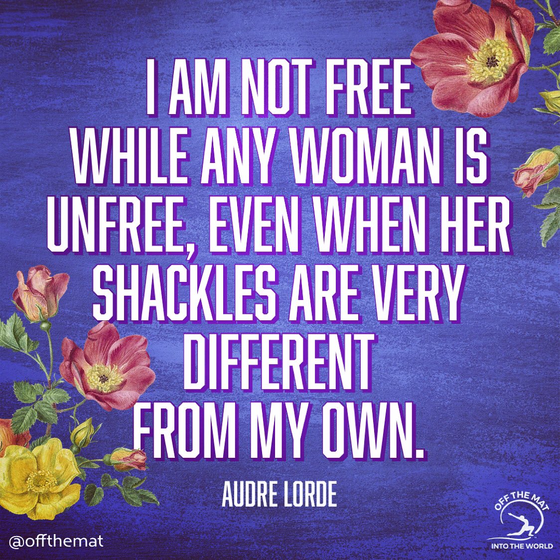 Off the Mat, Into the World tweet media