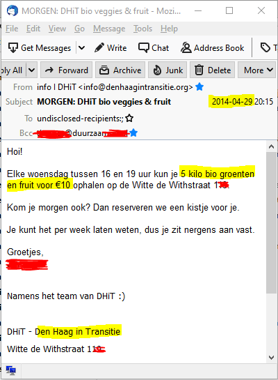 #Leuk! Uit de oude doos. Een paar maanden voor #Lekkernassûh #Lekkernassûh begon te heten! Bijna 6 jaar geleden.
