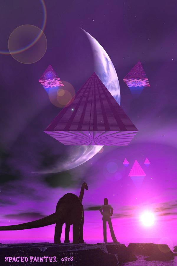 SpacedPainter's tweet photo. 🚀 Wishing all a #Spaced #WomensDay
"The Summit Of Ancient Mysteries"💁‍♀️🦕 by @SpacedPainter
☄https://t.co/d5Z26xRM0q
#oldschoolcgi #madeinvue 's 16YearOld #CGI soft #vue5 💜on equally ancient pc🤓 #eonsoftware #eonvue @e_onsoftware
#digitalartist #raredigitalart #scififantasy https://t.co/c3cXFekytO