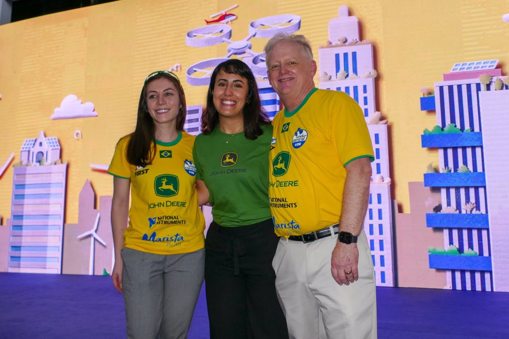 PatrickOBarnes's tweet image. Happy International Women’s Day from Brazil!  Inspired by many amazing women including from @FRCTeams @underctrl1156 &amp;amp; @FIRSTweets #girlsincontrol #girlpower #morethanrobots #InternatinalWomensDay #GirlsInSTEM