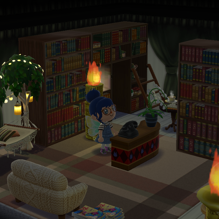 amywritesabout's tweet photo. @Pocket_Camp My hidden library (top floor cabin)
#ACPCGallery https://t.co/zOJfMsfgdx