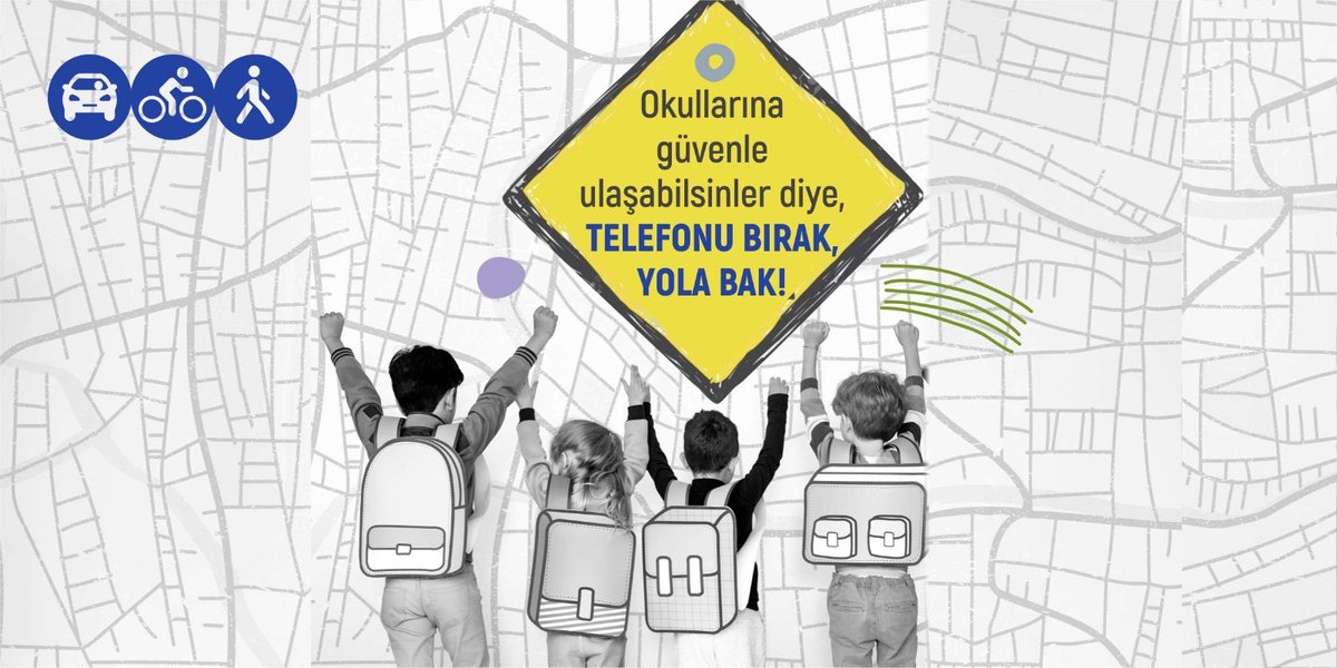 trafiktehayat's tweet photo. Okul geçitlerine yaklaşırken telefonunuza baktığınız 1 saniye, topunun peşindeki bir çocukla burun buruna gelmektir. TELEFONU BIRAK YOLA BAK!

#trafiktehayat #yolgüvenliği #roadsafety #güvenlisistem #sorumlulukpaylaşımı https://t.co/qWPSfMtqyF