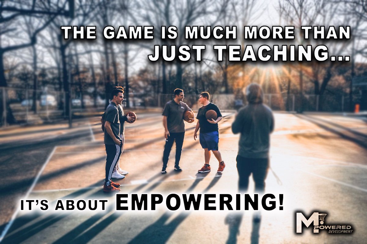 Mpoweredcoaches's tweet photo. To teach someone something is to show them, but to empower someone is to, literally, fill them up with the power to ACTUALLY GO DO IT‼️☑️⁣
⁣
#BallisLife #BeMpowered #BeLimitless #Shoot #Nba #Ncaa #Basketball #NotreDame #BigEast #Motivation #Inspiration #Empower #DifferenceMaker https://t.co/ie2VQMtgjQ