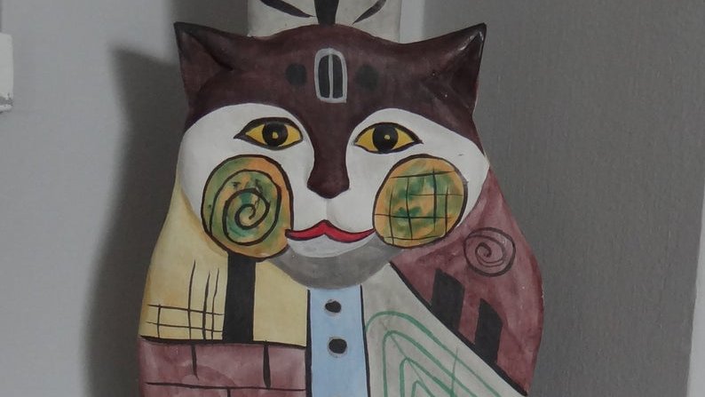 Marie Elementsdeco Chat Stylise En Bois Peint T Co Ciuuaktfdi Felins Chats Sculptures Flyrts Spxcrts Sympathyrts France Art Decoration Atmosphere Etsyspecialt Interieurs Booksartpassio Wiseshopper Sgh Rts