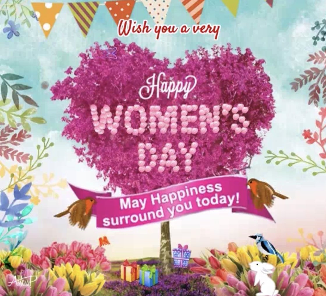 #InternationalWomenDay2020 Thank you and blessings to all the women in the world.  We matter and we make a difference!