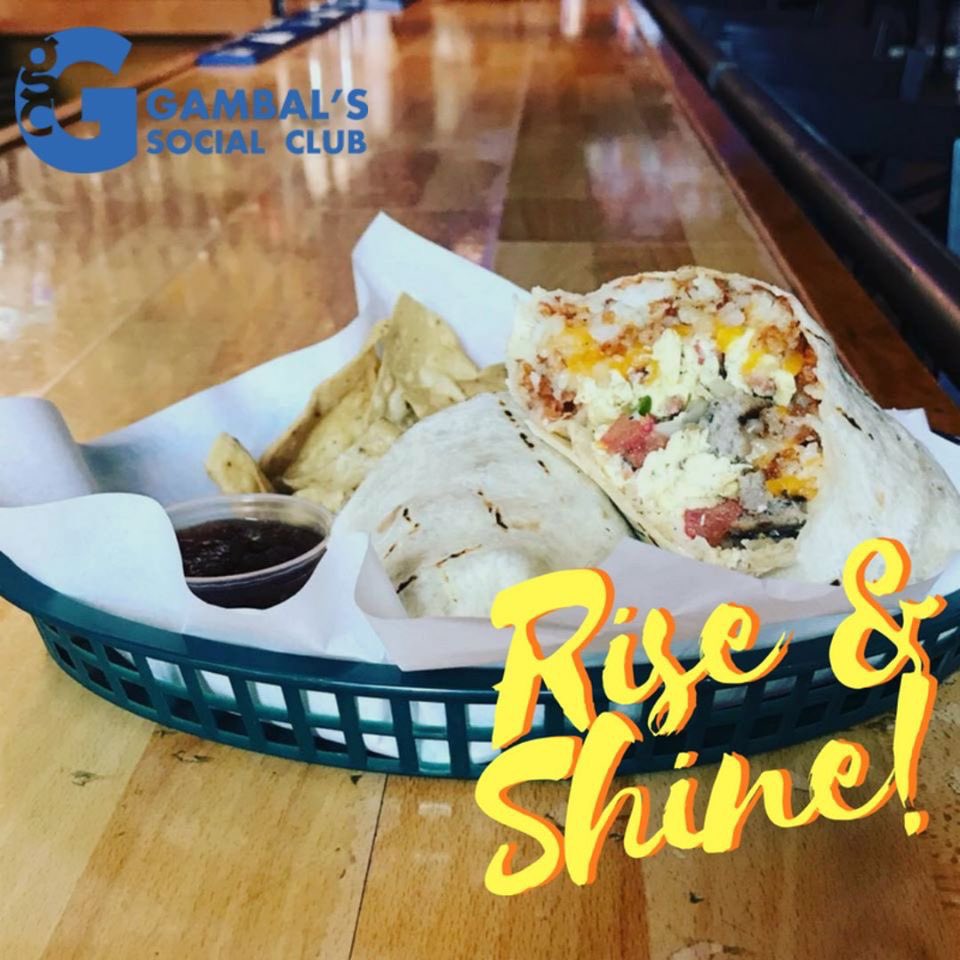 Not much of a morning person? Our burritos will change your mind on this beautiful #SundayFunday 🌯🌯🌯 #GambalsKC
