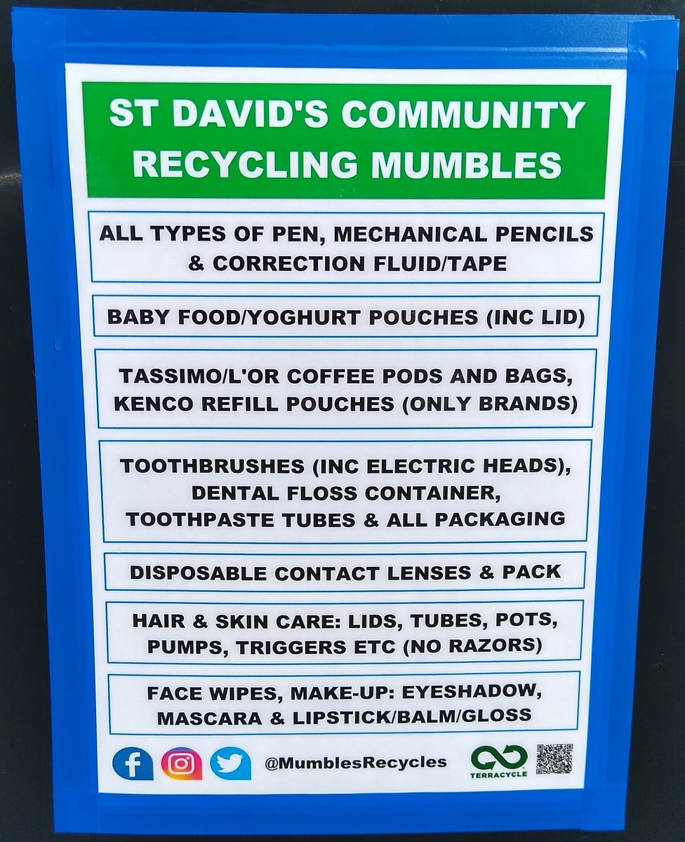 St David's Community Recycling Mumbles tweet media