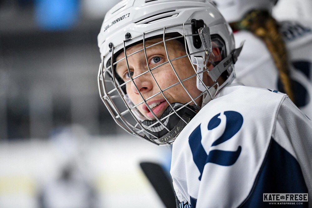 KateFrese's tweet photo. Nichelle Simon. You’re one of the baddest chicks I know. Your resiliency and love for hockey are so admirable. https://t.co/uI4TSToIdC