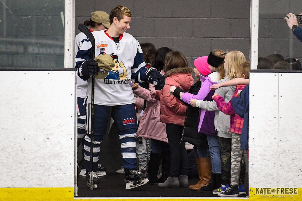 KateFrese's tweet photo. Nichelle Simon. You’re one of the baddest chicks I know. Your resiliency and love for hockey are so admirable. https://t.co/uI4TSToIdC