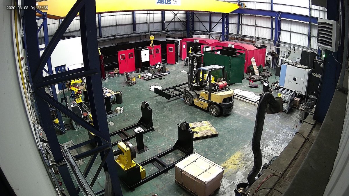 robotwelding's tweet photo. It’s bust  in the build shop again ! https://t.co/rGM26afWra