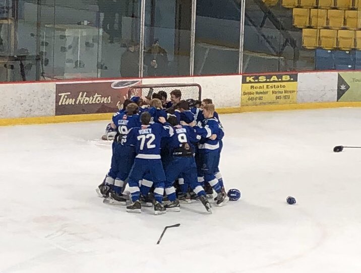 TriCom Thunder are the 2020 Bantam AAA provincial champions!