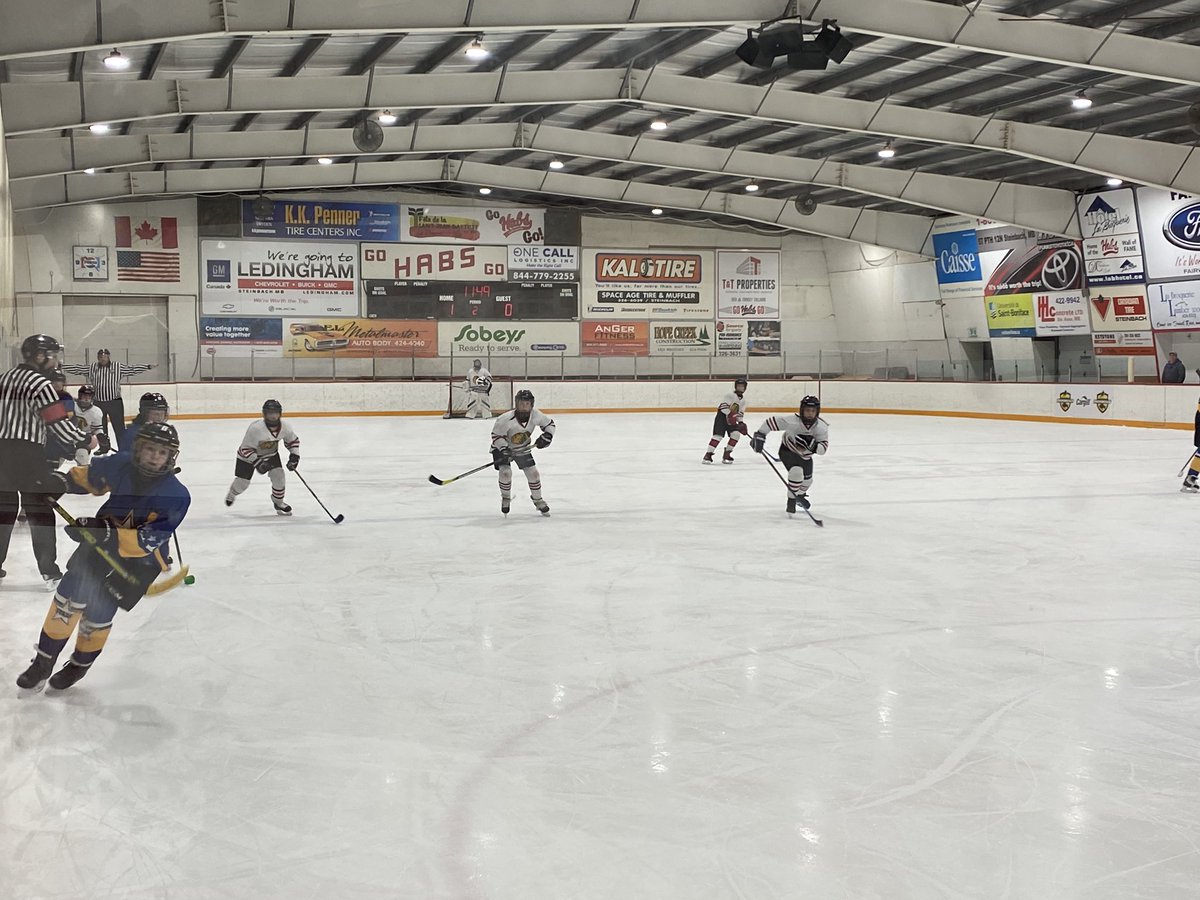 Last day here in La Broquerie at the Peewee Female A Provincials! Good luck girls! <a href="/hockeymanitoba/">Hockey Manitoba</a> <a href="/CargillAgCanada/">CargillAgCanada</a> #HMProvincials #BelieveInTeam