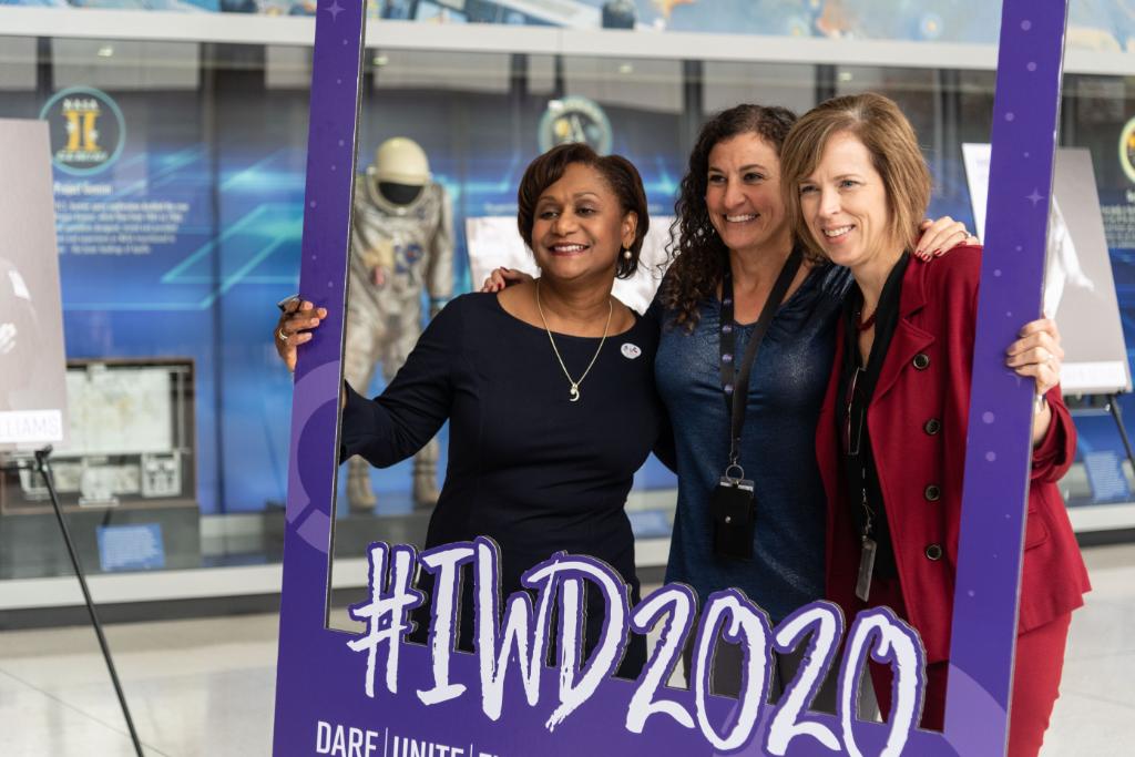 Today, March 8, is InternationalWomensDay! Johnson Space Center