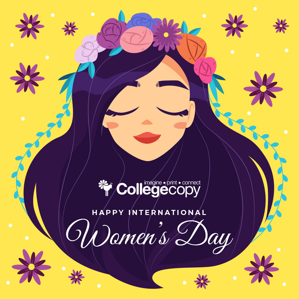 CollegeCopyYEG's tweet photo. Happy International Women's Day! 💃💪 

#IWD2020 #EachforEqual #IWD #InternationalWomensDay #CollegeCopy https://t.co/9RhdHBdijA