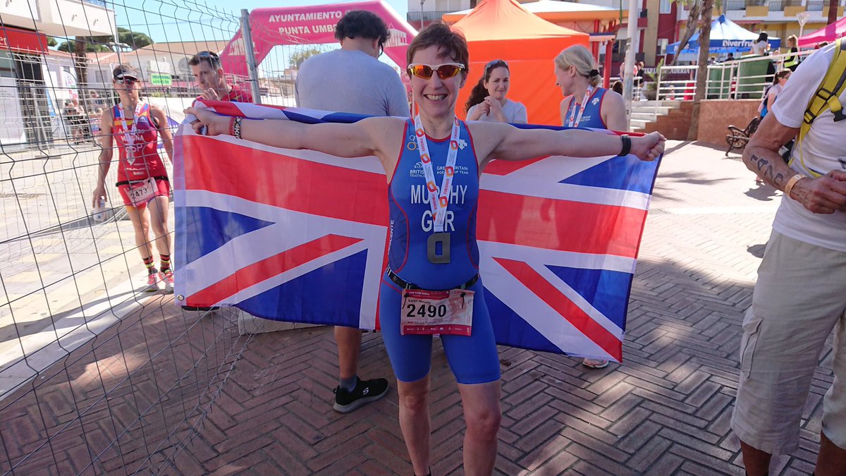 Today incredibly despite not the best build up due to injury I retained my European standard duathlon AG champion title. Thank you so much to my coaches <a href="/tri_berry/">Kat Berry</a>  and <a href="/smartwayforward/">SMART Way Forward</a> and sponsors <a href="/smartwayforward/">SMART Way Forward</a>  @inspireAllUK and Zone 3 <a href="/ETUtriathlon/">Europe Triathlon</a>