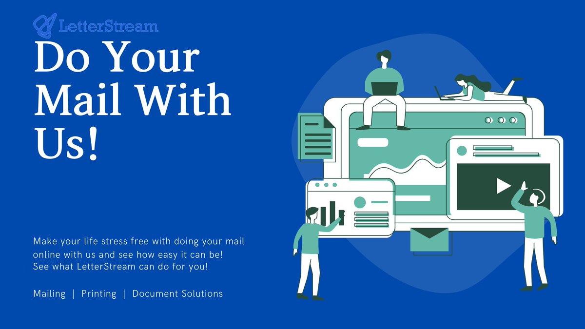LetterStream's tweet photo. It's #MailboxMonday!
Make today a little better with a little less stress on your plate. Do your mail on our online platform and have one less "To-Do" on your list!
#Mail #printing #certifiedmail #Usps #letterstream #online #outsource #outsourcemail #documentsolutions https://t.co/4zyRGu1nO2