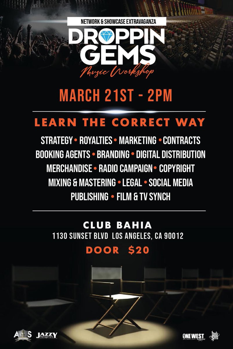 THISISINDIE's tweet photo. Come learn the proper way to copyright your music, How Streaming Revenue Works, The Importance Of ASCAP &amp; BMI, Music Contracts, The Job Of A Music Manager, Publishing, Digital Distribution, The Importance Of Encoding Your Music, How To Own Your Stage Name. RT @JazzyMgt https://t.co/d3WkHQzlMI