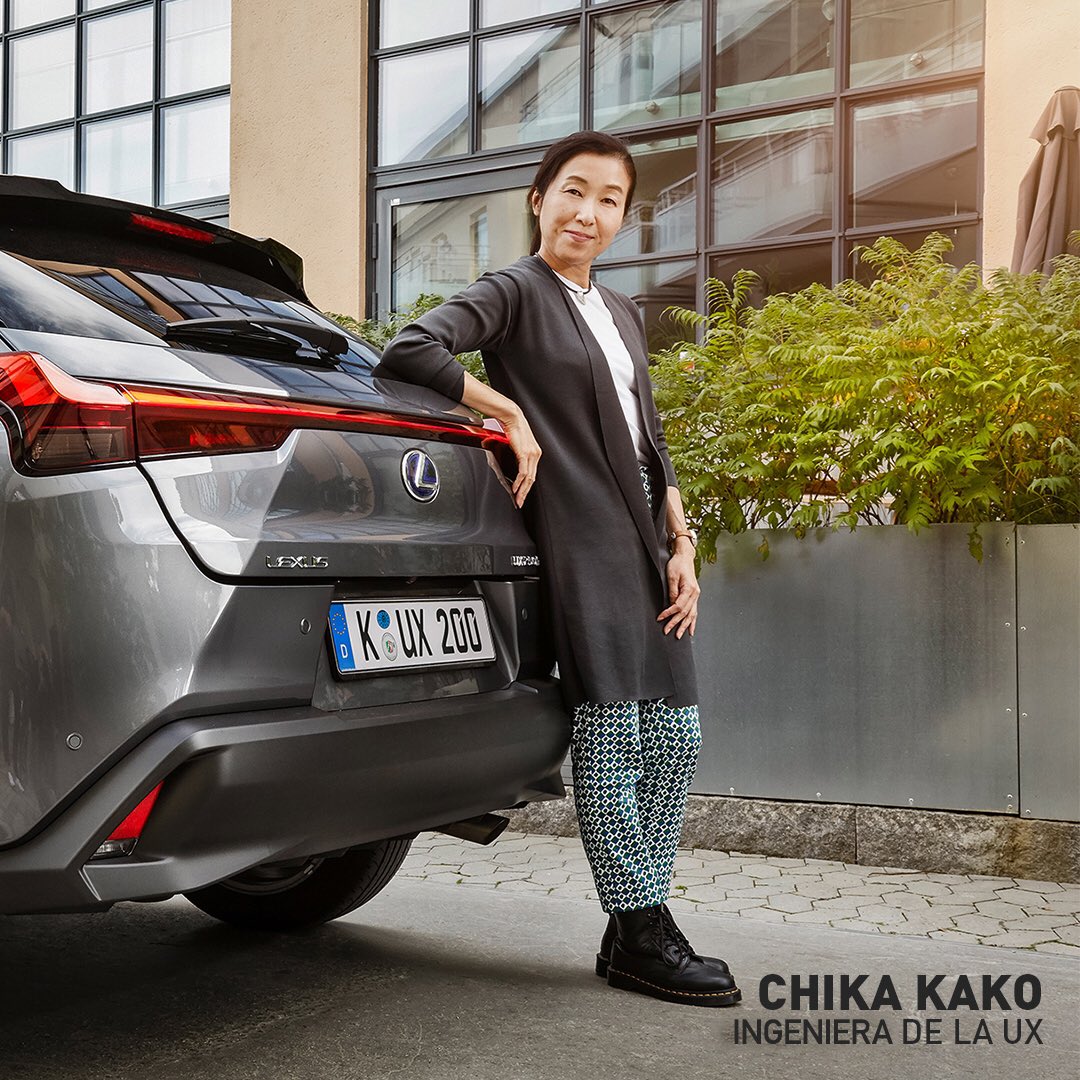 Lexus_rd's tweet image. Celebramos el #DíaDeLaMujer recordando a la grandiosa Chika Kako, ingeniera de la UX 200, un crossover destacado por sus toques femeninos 
A todas las mujeres hoy le deseamos un feliz día. ¡Gracias por ser increíbles!
#ExperienceAmazing #LexusExperience #LexusDominicana