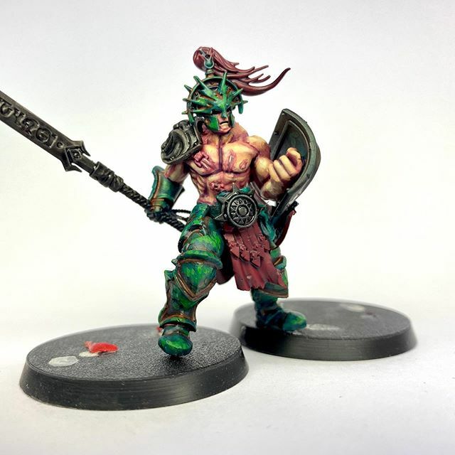 BadDice_Podcast's tweet photo. More progress in my Lord of Blights masterclass miniature. 
I converted this #Slaughterpriest when it was first on #whitedwarf he is a #KnightQuestor trapped in Nurgles Garden.  #BloodandGlory #ageofsigmar #Warhammer #gamesworkshop #warhammeraos #warhamm… https://t.co/nkw6Vb6ix3 https://t.co/w5EC5dumSZ