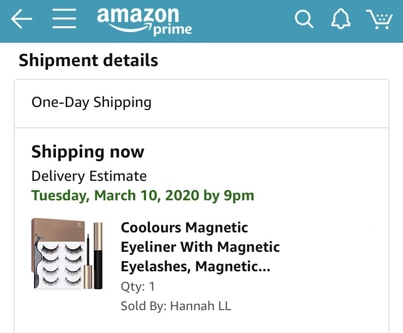 cpaigegray's tweet photo. had a weird dream I woke up at 4:30 AM and bought false eyelashes on Amazon, checked my email/account and... https://t.co/WzmwMdNinS