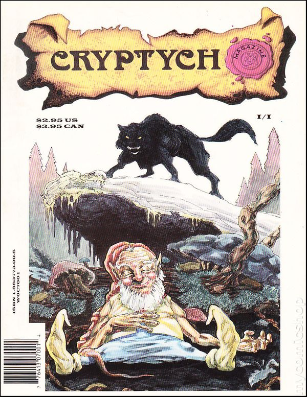 CCGHistory's tweet photo. THREAD 1/6:
@JMorgynWhite is a writer & was a magazine publisher in the early of the #CCG industry
Her contributions to CCGs can not be overstated
Her first magazine was the #RPG journal #CRYPTYCH. After that she would go on to publish #SCRYE - a key CCG publication of 90s/00s https://t.co/XlAf5m9TQY