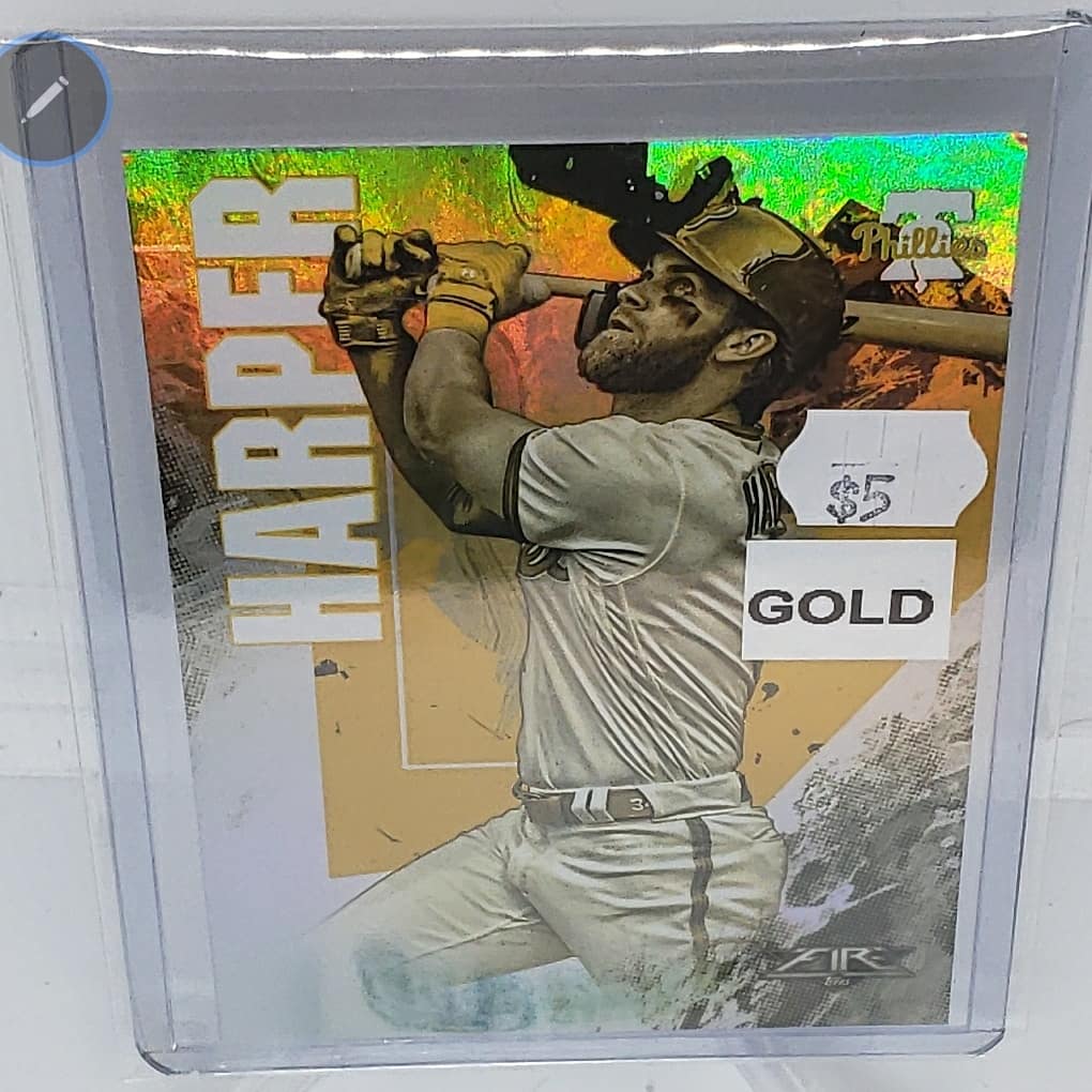 newmsportscards's tweet photo. Bryce Harper FS

 #bryceharper #tradingcards #gameused #whodoyoucollect #TheHobby #paniniamerica #topps #collect https://t.co/zhFIXAIfED