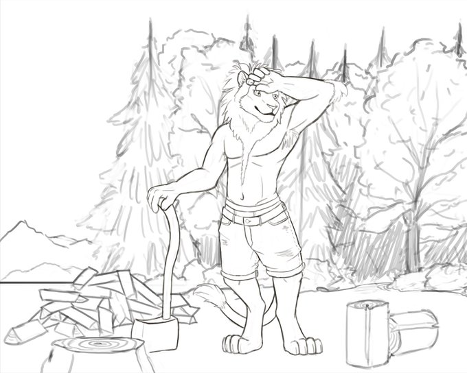 #StartToFinish 

Here are some of my more refined sketches for comparison, different drawings require different amounts of work beforehand! (Also depends on if I have an idea for the background or not) 