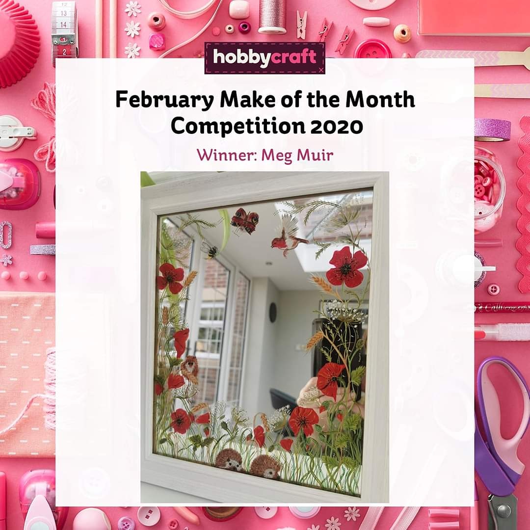 I won an award
#hobbycraft #makerofthemonth
#mirrormirror