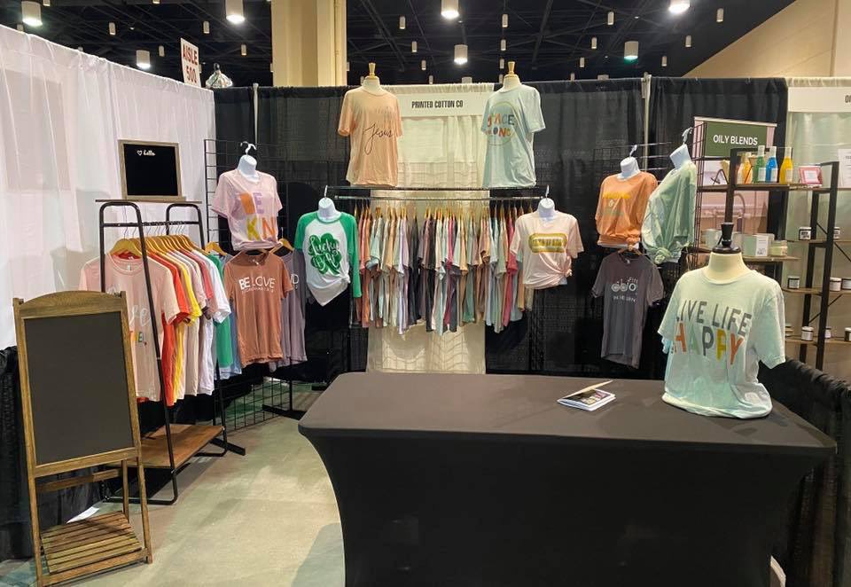 PrintedCottonCo's tweet photo. We had a fantastic wholesale show in Biloxi AND Printed Cotton Co made the front cover of the event catalog....We were quite honored! Looking forward to upcoming retail/wholesale markets! #printedcottonco #pcc #wholesale #graphictees #tshirts #positive https://t.co/rfThCmDBBf