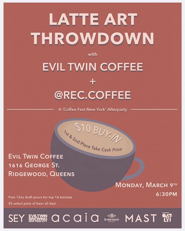 TOMORROW!!
Remember- come any time between 6:30pm-8pm for open pour to qualify into the 16-person bracket. $10 to pour, 1st and 2nd place win 66%/33% split of the money collected. Swag from our sponsors will be given out to all the top finishers!
If you’… ift.tt/2VW6Mvu