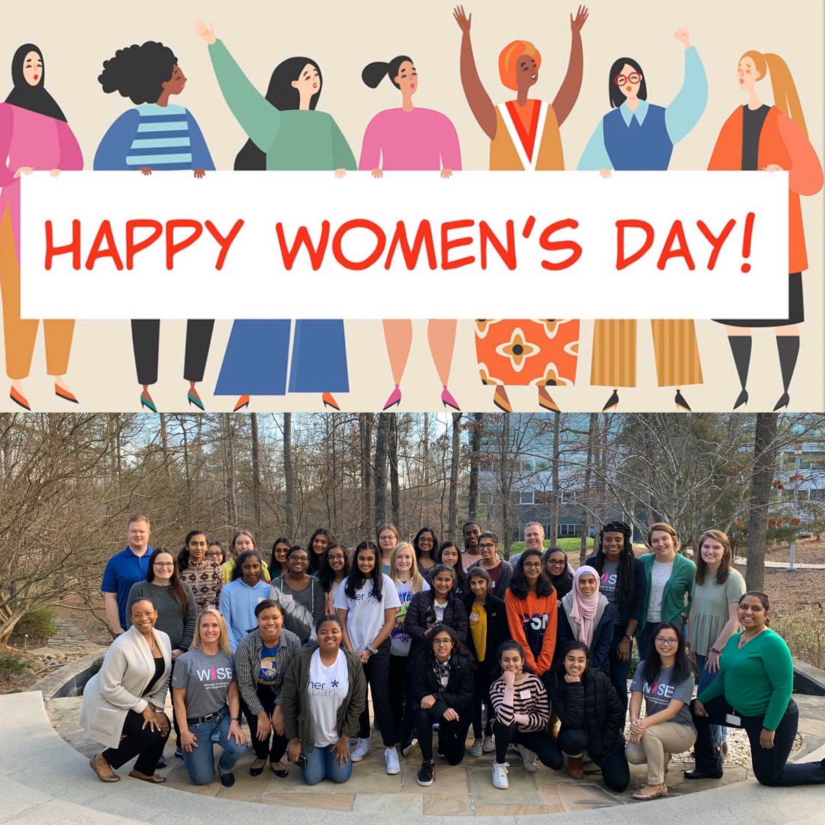 Cisco_WISE_RTP's tweet photo. Happy #InternationalWomensDay #WISEWomen #WISEGirl #CiscoWISE https://t.co/h1p8RAJaRU
