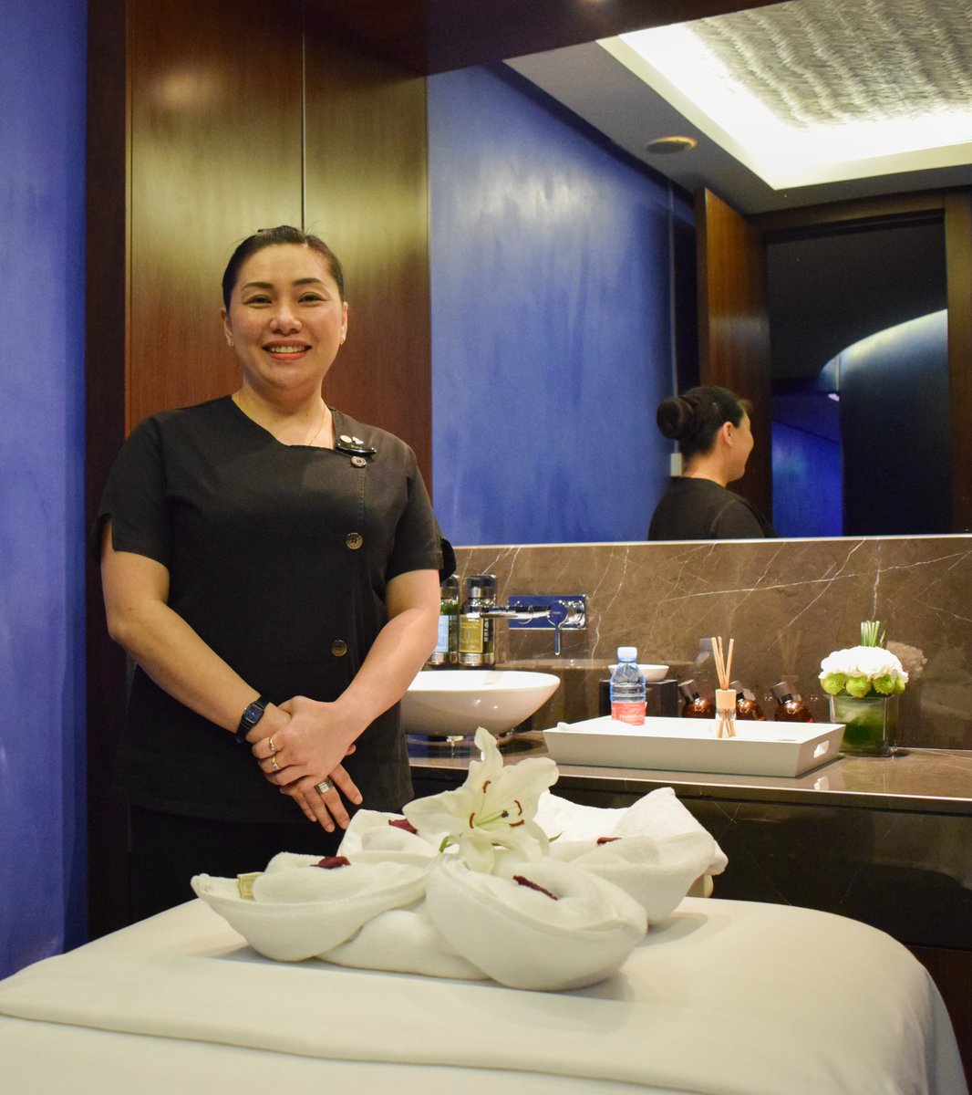 FSDA_Bahrain's tweet photo. Smiling for International Women's Day! 🤗❤️ 
P.S., because we LOVE MONDAYS, if you book your treatment at Haven Spa today for tomorrow, it will cost only 18BD!! ❤️🌹 Book through WhatsApp: +973 3362 1016. #HavenSpa https://t.co/hVMU0N2mhs