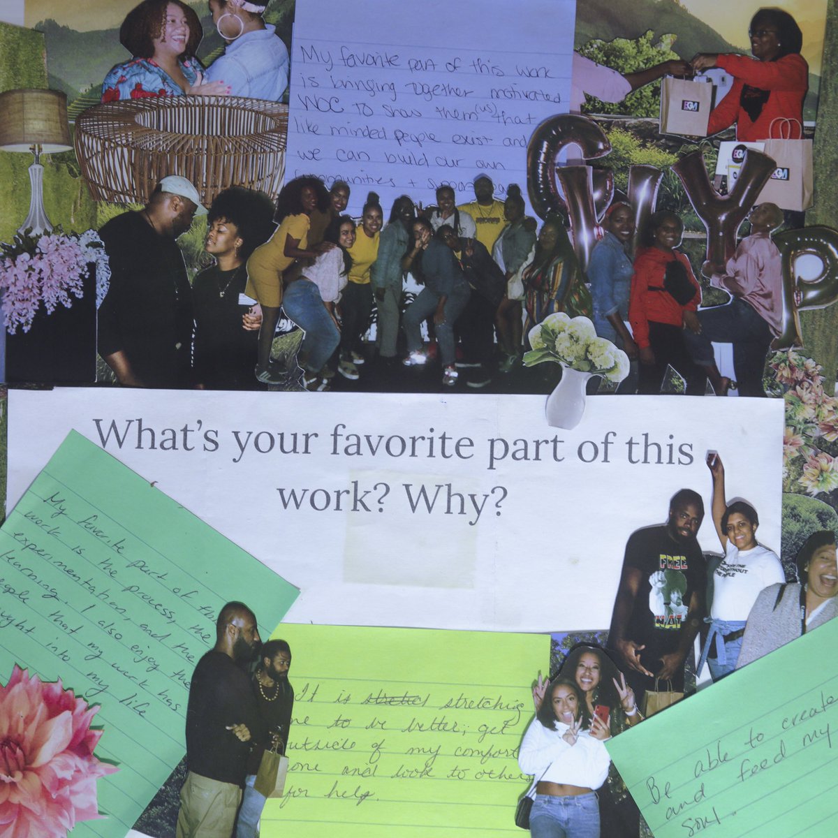 firstyearprj's tweet photo. Happy #InternationalWomensDay!
Developed the photos y’all took on our disposable cameras & some of your stickies from #GWYP to make the collages. RT & tag your folk!
P.S. cooking up something *special* for Women’s History Month. Stay tuned for the official announcement 👀 https://t.co/6PJq6LTVAc