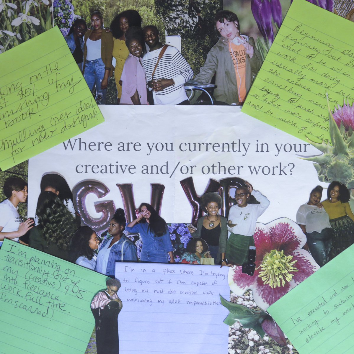 firstyearprj's tweet photo. Happy #InternationalWomensDay!
Developed the photos y’all took on our disposable cameras & some of your stickies from #GWYP to make the collages. RT & tag your folk!
P.S. cooking up something *special* for Women’s History Month. Stay tuned for the official announcement 👀 https://t.co/6PJq6LTVAc