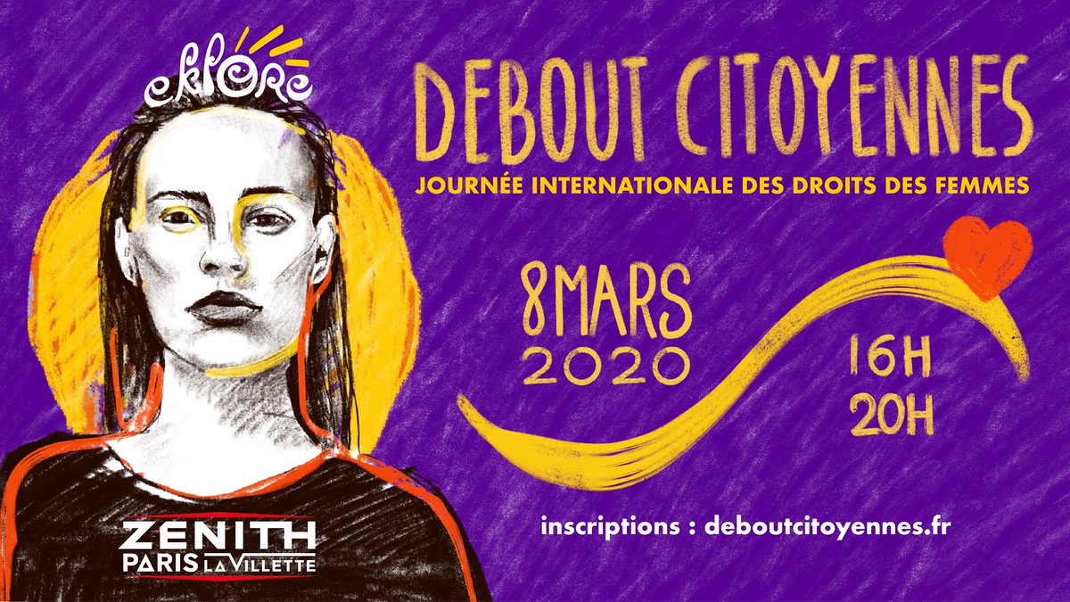 De l’espoir et des témoignages inspirants, émouvants, questionnants, merci et bravo <a href="/EKloreFrance/">Eklore</a> ! 👏💪#DeboutCitoyennes #Eklore #8Mars