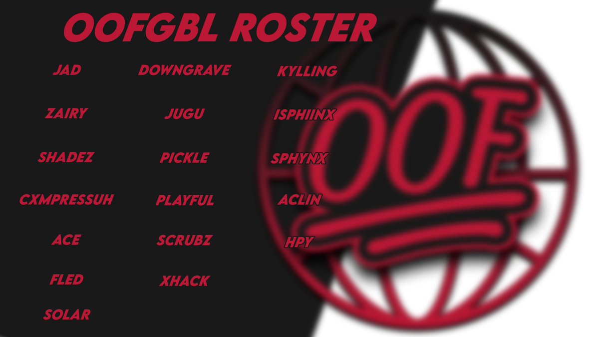 oofGBL's tweet photo. We are really excited to announce our newest roster 🚀
Stay up to date by following us on socials @oofgbl to see any further content.
Roster introduction is now live on our YouTube channel.
https://t.co/Ud7JwZU1Kc
•
•
•
•
•
•
#oofontop #oofgbl #oofgblannouncement #fortnite https://t.co/LXdcUoR9Up