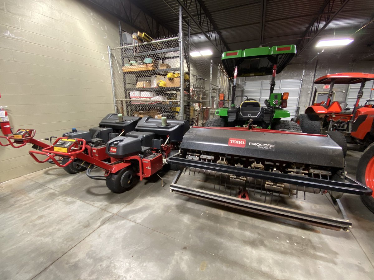 IHCCGreenkeeper's tweet photo. One SR70-S + Two 648s must mean itβs almost #aerationday! Just 1 more sleep @CGC1929! π΄ https://t.co/5T9ft9NVzR
