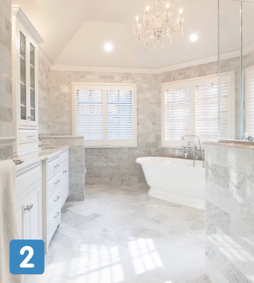 What’s your style bathroom?1. Contemporary2. Traditional3. Industrial4. Farmhouse