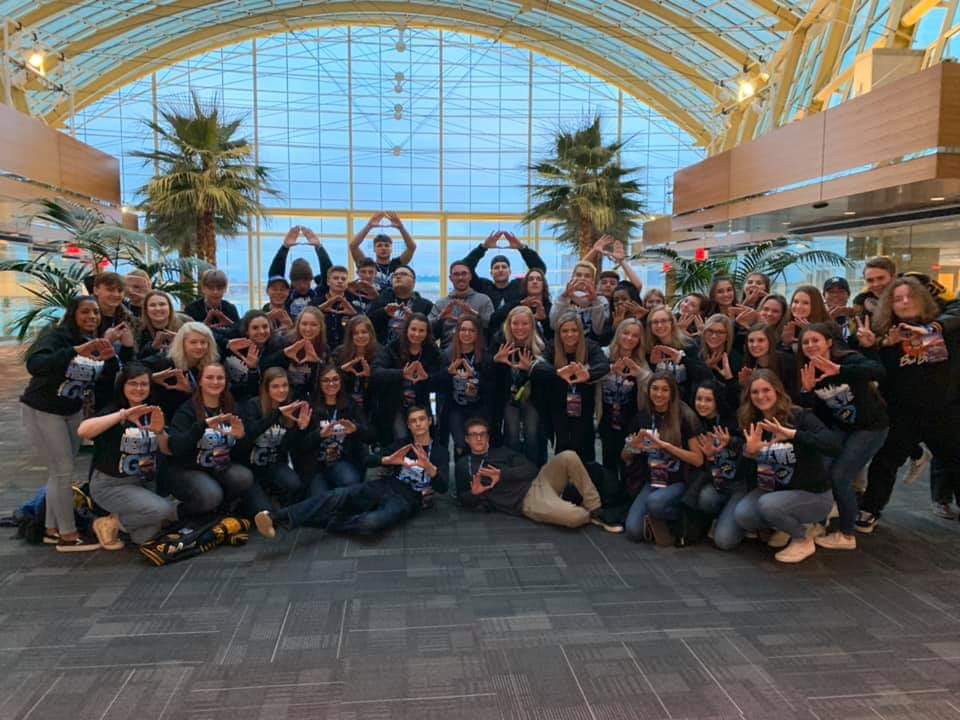 What a conference! 🙌🏻🔷 Wyandotte Deca is sending 26 members to the International Career Development Conference in Nashville, TN!  We also had an additional 9 overall finalists! This has been our BEST YEAR YET! #HereWeGo