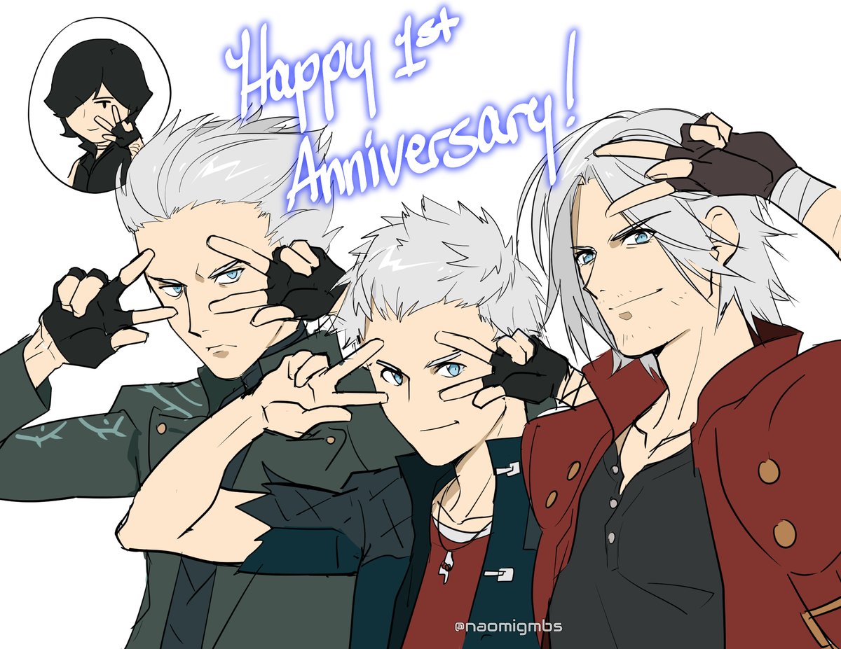 hanamimi_neko's tweet photo. Happy 1st AniverSSSary!😈
#DMC5Anniversary #DMC5 https://t.co/fBiODfBGMy