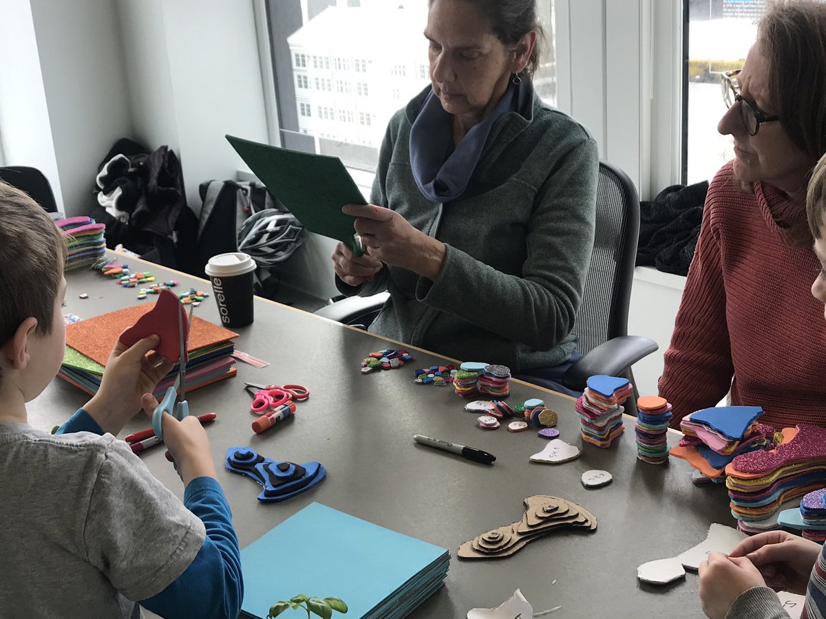 BSLAOffice's tweet image. Happy International Women’s Day! Come one, come all to ⁦@BSAAIA⁩ #BSAspace! Plant a street trees, design playgrounds, create the hills of Boston. We’re here w/⁦@agency_landplan⁩ #CSS ⁦@CopleyWolff⁩ ⁦@MikyoungKimDsgn⁩ Kids drop-in design activities ‘til 3p!