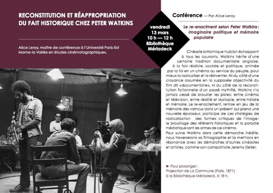3PorteAGauche's tweet photo. J-4
"Falsifier n'est pas mentir"
Re-Jeu de l'histoire

Si vous voulez en savoir plus, 
échanger avec nous pendant le festival 
PASSAGERS DU RÉEL #4
Rendez-vous vendredi 13 mars à 10h ! https://t.co/y2Ke409sRy