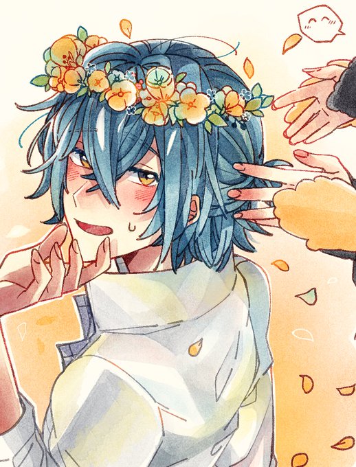 「flower wreath」 illustration images(Oldest｜RT&Fav:50)