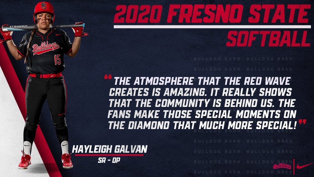 FresnoStateSB's tweet photo. Red Wave, you made last night's walk-off win so special‼️

THANK YOU FOR YOUR SUPPORT‼️

#GoDogs | #PrideOfTheValley | @Hayleighmarie16 https://t.co/1SQOirE1S3