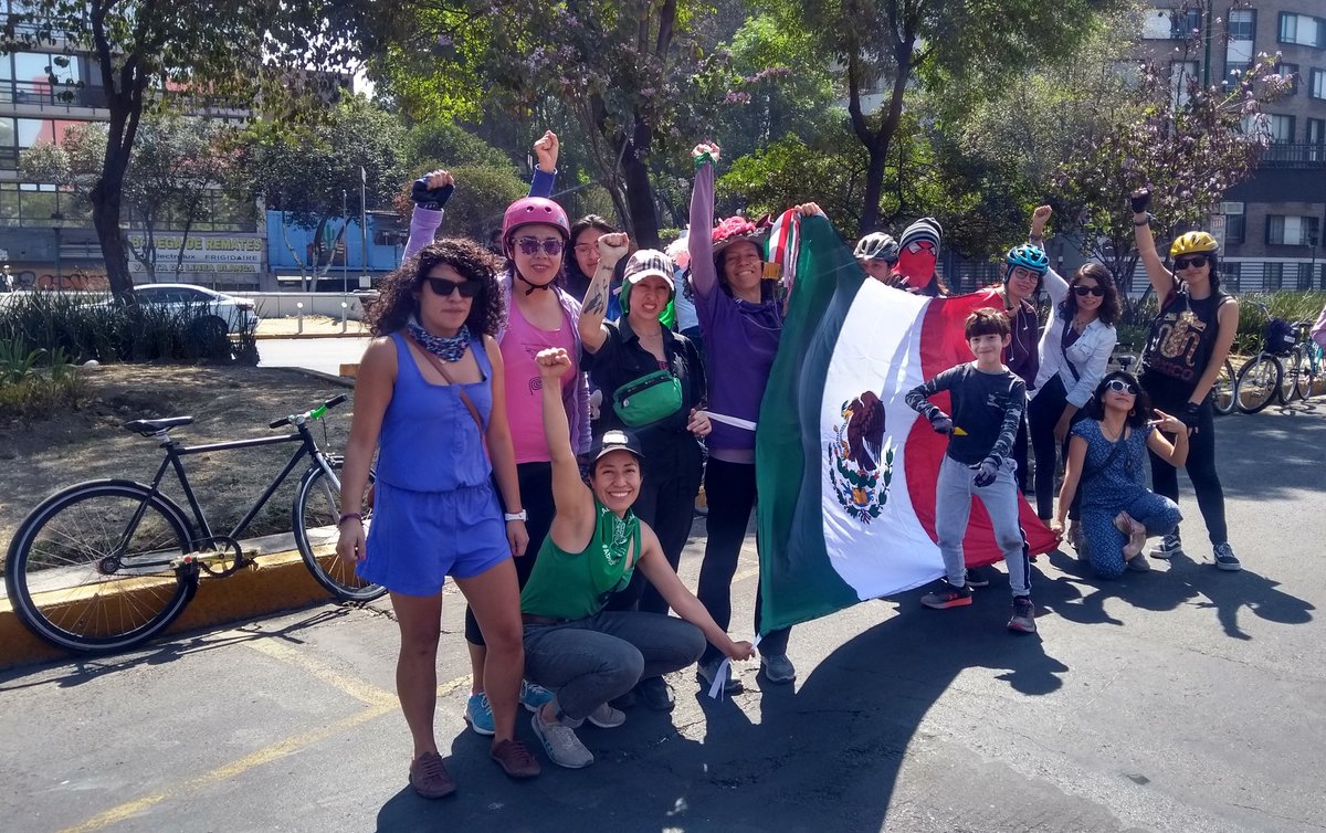 Ya por salir a rodar y reunirnos con los demás contingentes!!